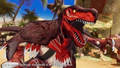 The King of Fighters XV : le luchador King of Dinosaurs revient inspirer la terreur dans sa bande-annonce de gameplay