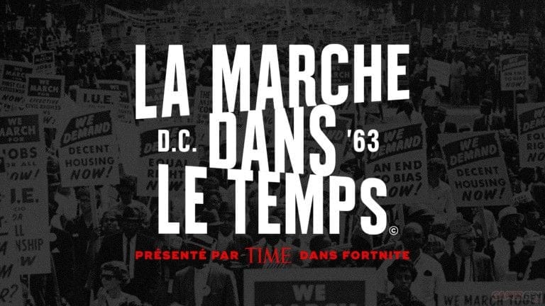 Fortnite, saison 7 : événement Martin Luther King, débloquer gratuitement le spray DC 63 via La marche dans le temps, notre guide
