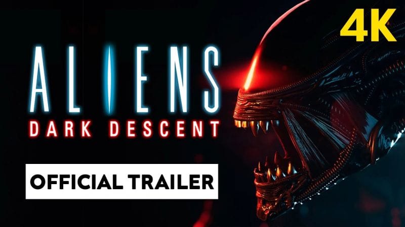 ALIENS Dark Descent lance ses PRÉCOMMANDES ⚡ Official 4K Trailer