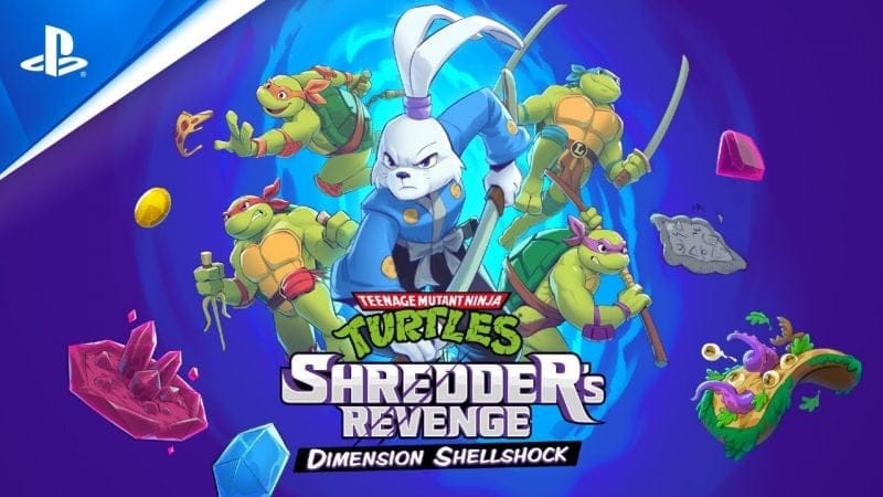 Teenage Mutant Ninja Turtles: Shredder's Revenge - Trailer du DLC Dimension Shellshock | PS5, PS4