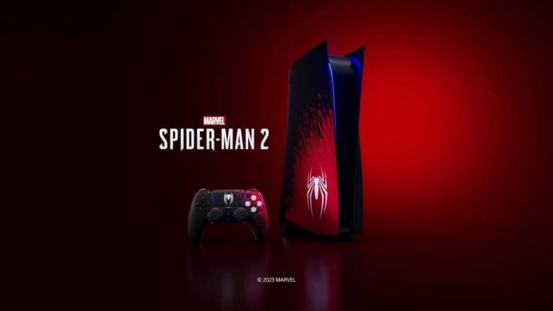 La PS5 Collector Marvel's Spider-Man 2 et sa DualSense sont en précommande