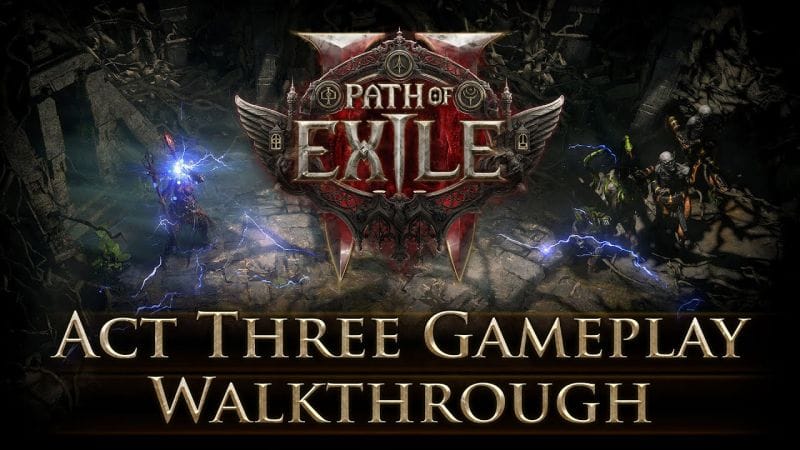 Path of Exile 2 fait le plein d'images inédites en promettant une bêta pour l'été 2024