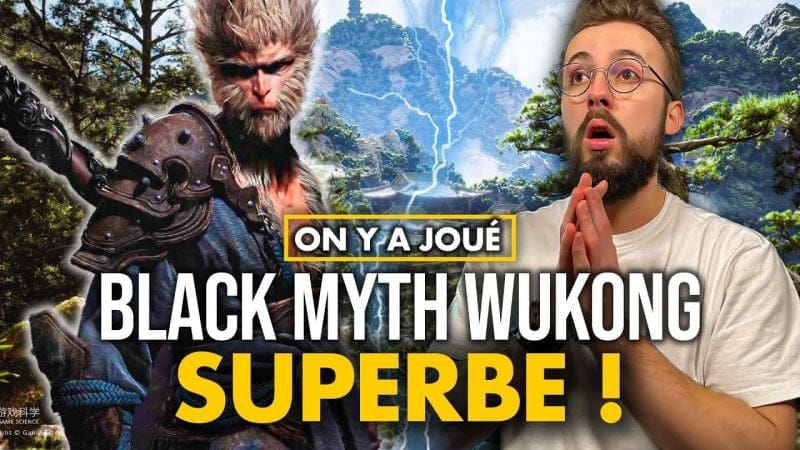 J'ai ENFIN joué à BLACK MYTH WUKONG ! 😍 Un jeu vraiment SUPERBE ! - Preview Gamescom 2023