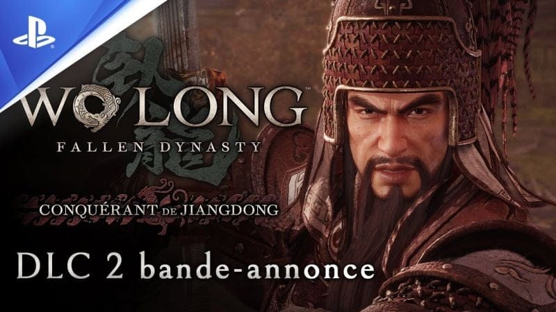 Wo Long: Fallen Dynasty - Trailer du DLC 2 : Conquérant de Jiangdong - 4K | PS5, PS4