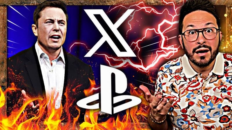 PlayStation SUPPRIME Twitter X : Elon Musk RÉAGIT 🔥