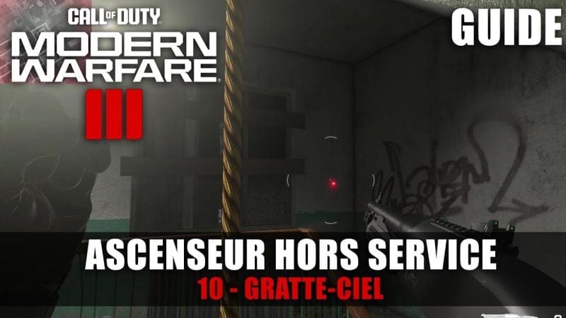 Call of Duty Modern Warfare 3 (2023) : Ascenseur hors service - Guide 🏆 Gratte-ciel 45 secondes