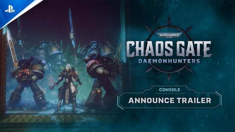 Warhammer 40,000: Chaos Gate - Daemonhunters - Announce Trailer | PS5 & PS4 Games