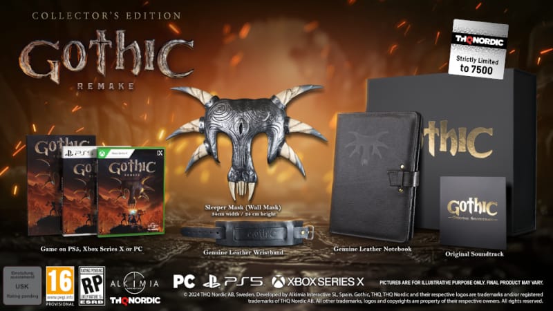 Gothic 1 Remake - Découvrez l'édition collector du remake du mythique RPG - GEEKNPLAY Collector, Home, News, PC, PlayStation 5, Xbox Series X|S
