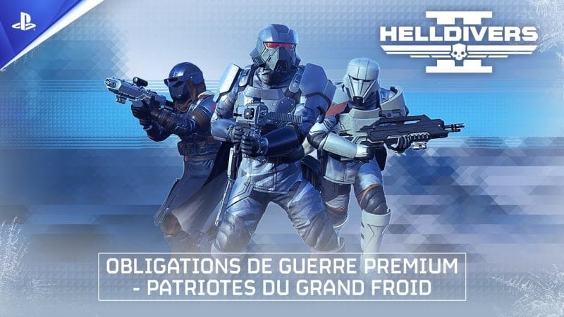 Helldivers 2 - Obligations de guerre premium (Warbond) - Patriotes du grand froid | PS5, PC