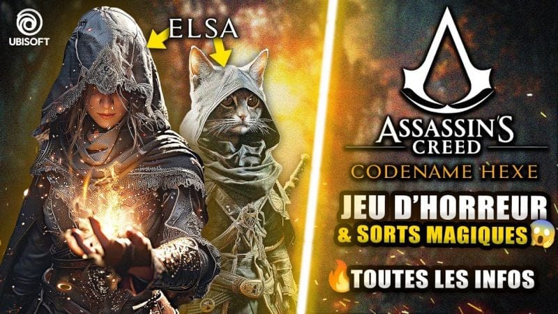 Assassin's Creed Hexe : Un CHAT Assassin & un Monde PAS Ouvert 😨 ! MAUVAISES Nouvelles...