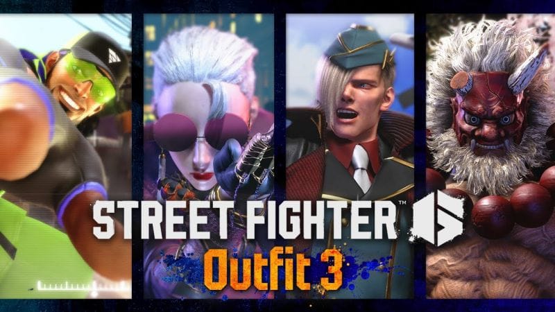 Street Fighter 6 – Trailer Costumes 3 Rashid, A.K.I., Ed, Akuma - PS5, PS4, XS X|S et PC (Steam)