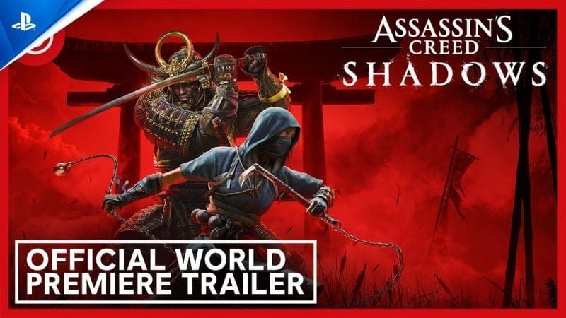 Assassin's Creed Shadows - Trailer d'annonce - VF | PS5