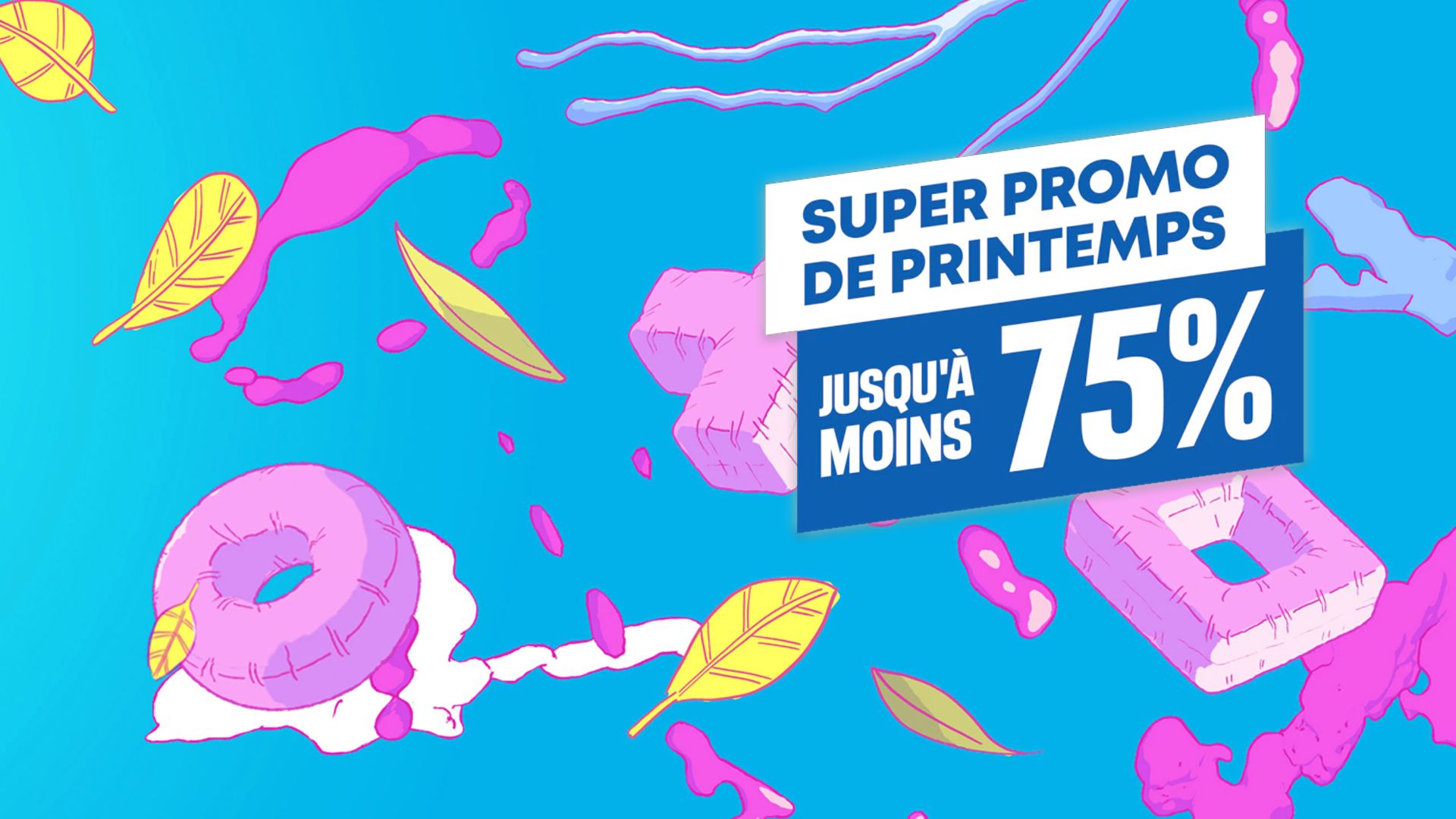 Super promo de Printemps, jusqu'à -75% !