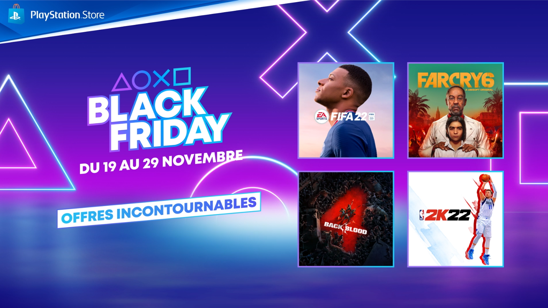 PLAYSTATION BLACK FRIDAY !