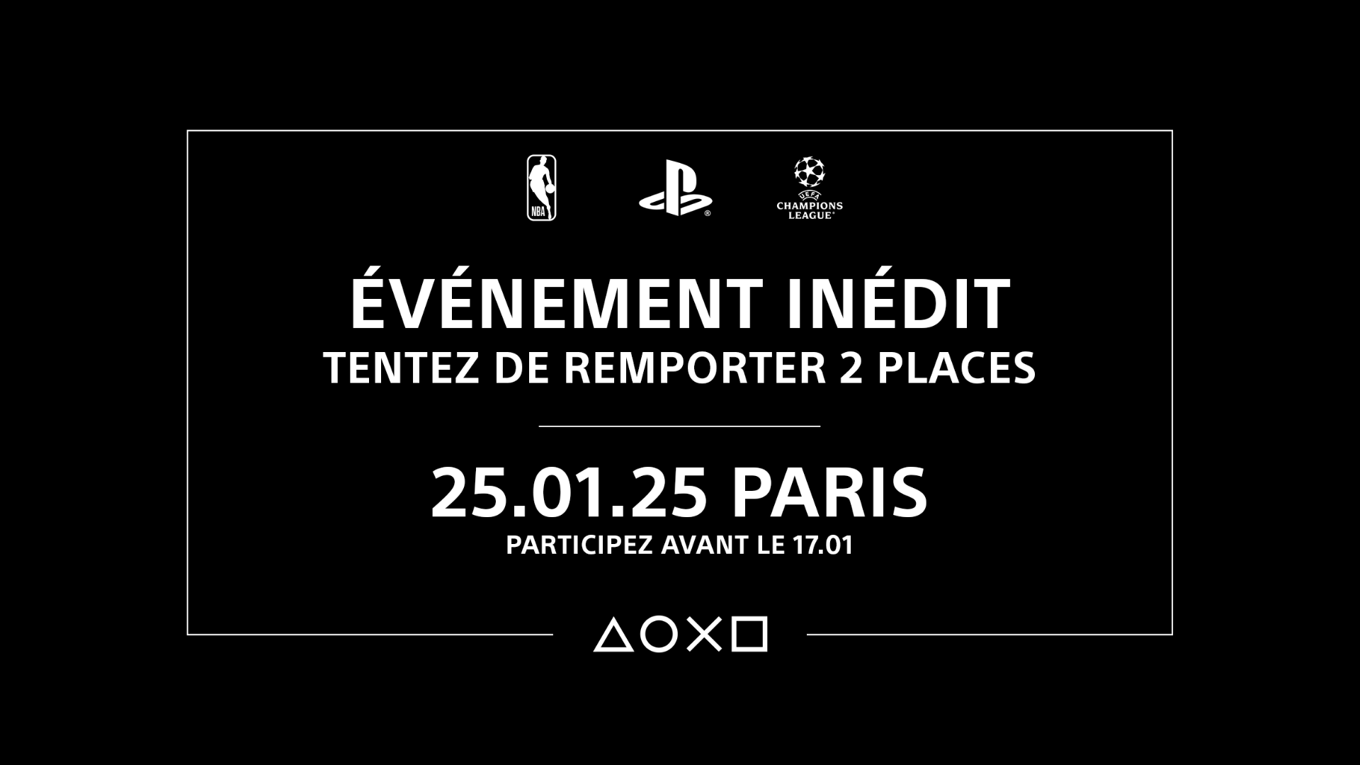 Concours Spécial - Événement PlayStation