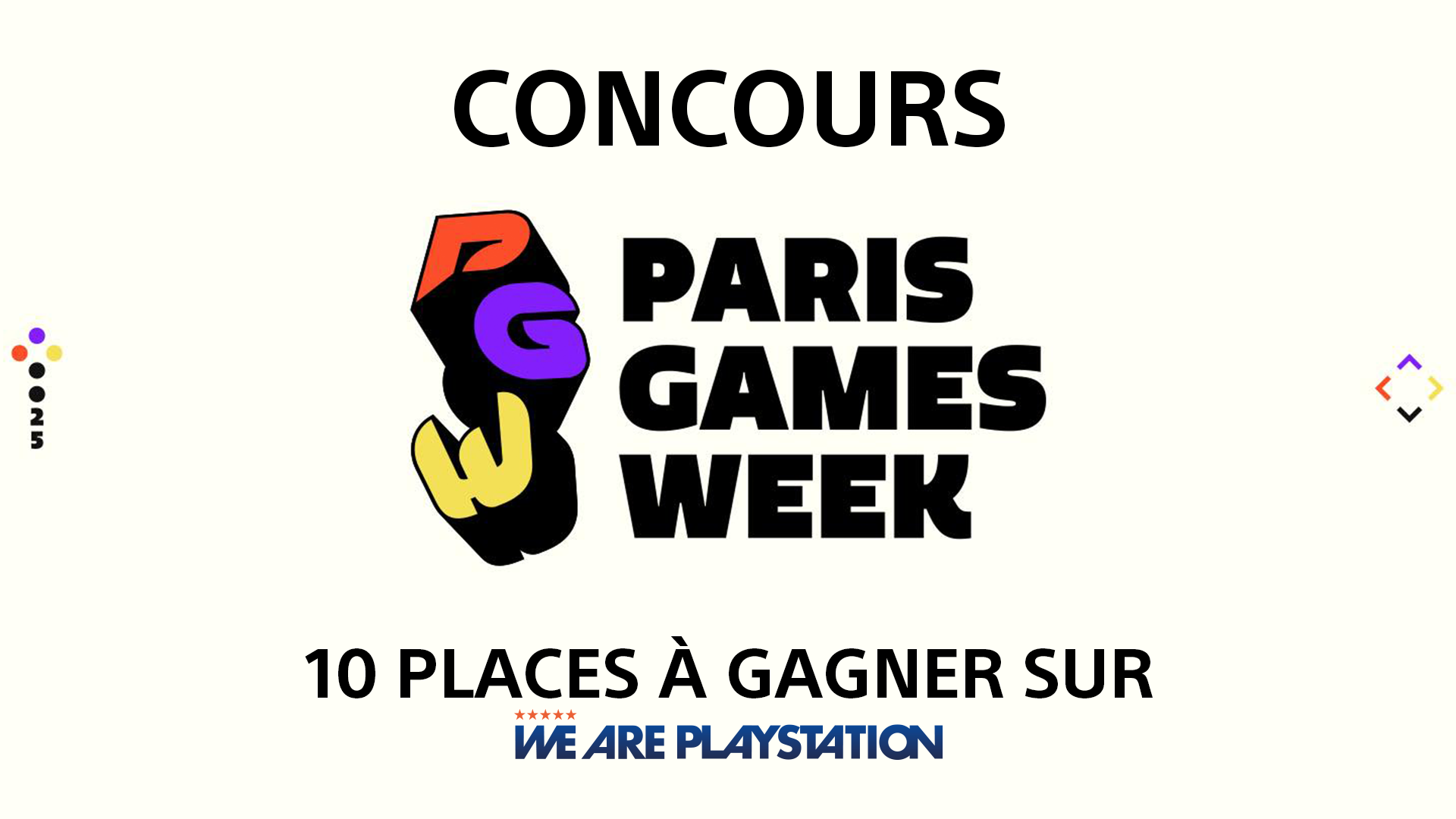 Concours spécial - Paris Games Week 2025