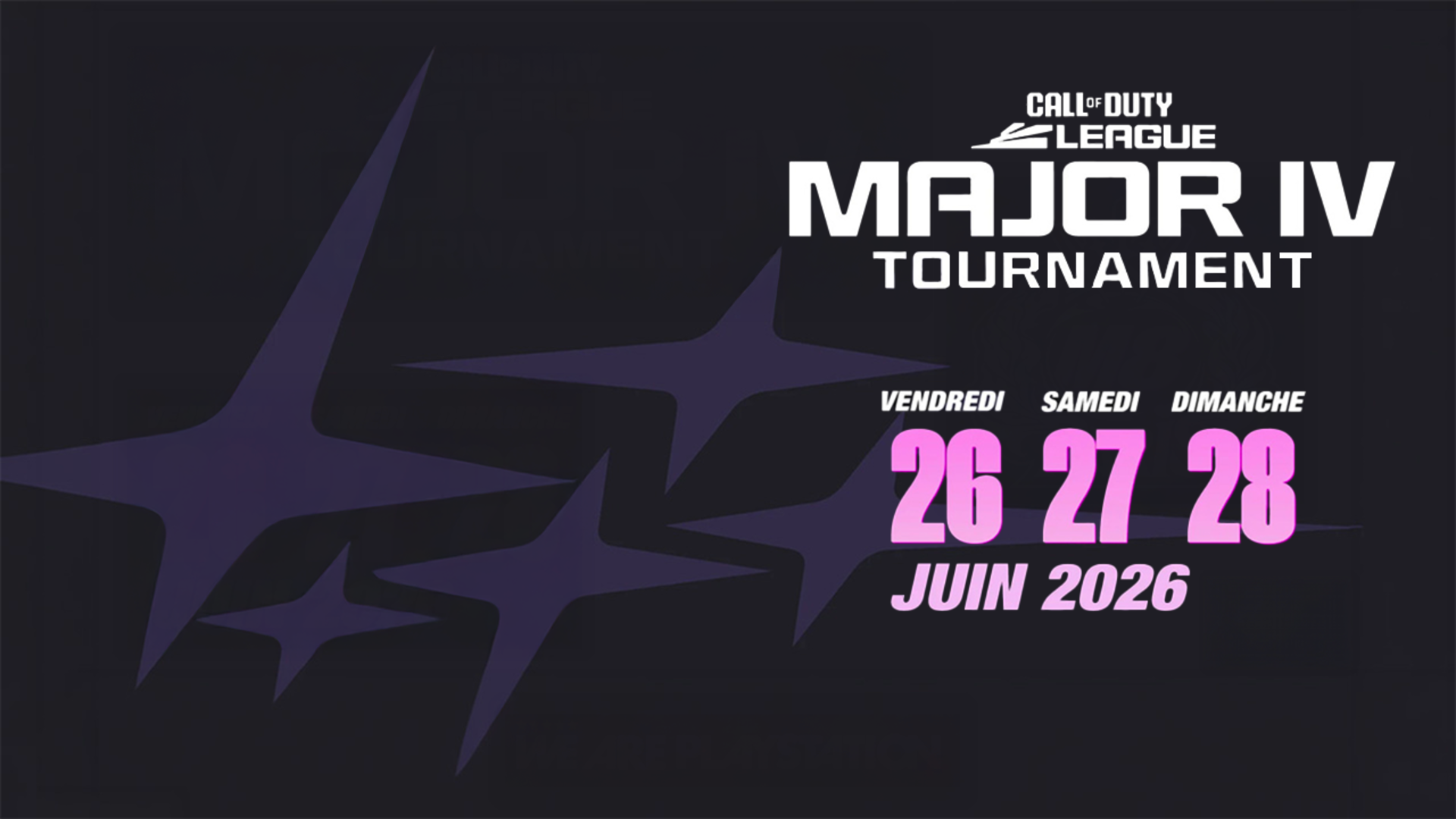 Prêt pour le Major IV à Paris La Défense Arena ? On vous invite !