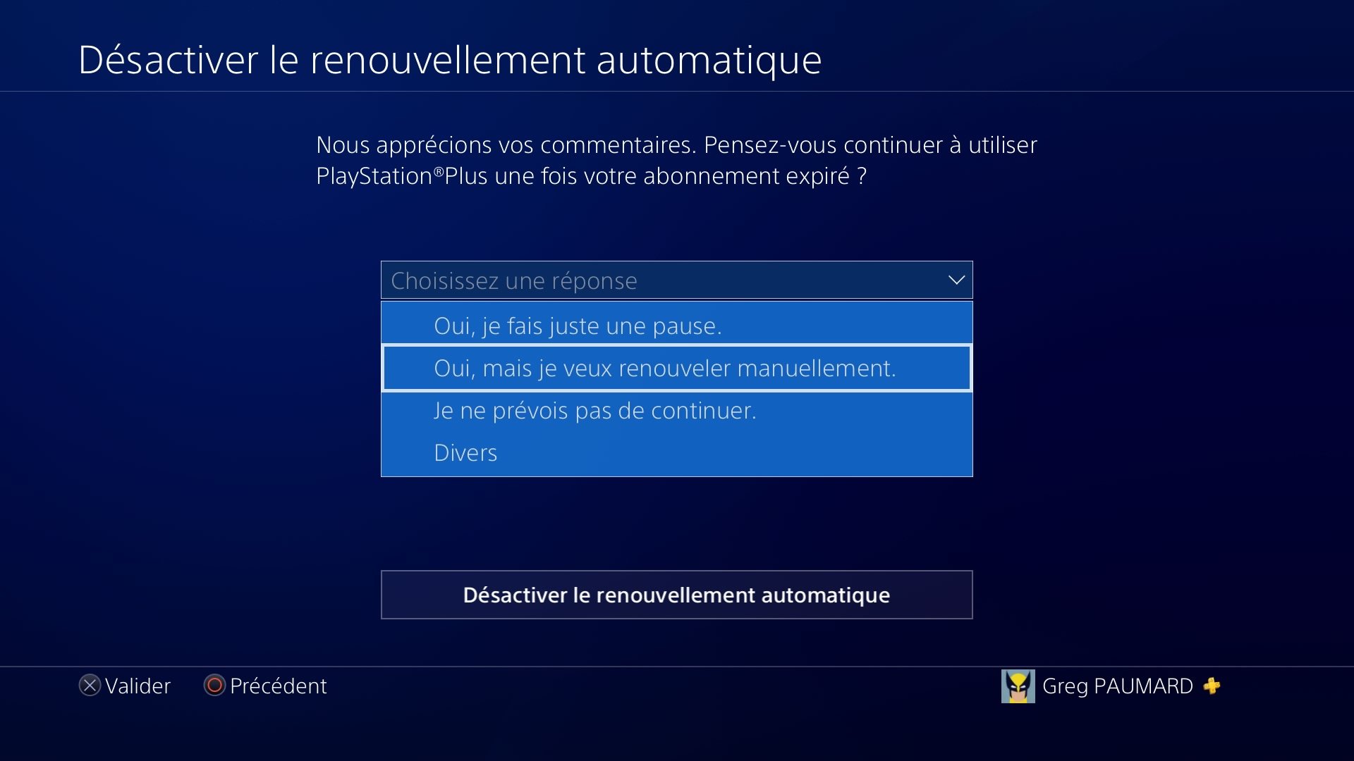 Comment Désactiver Le Renouvellement Automatique Playstation Plus Abonnement Automatique : pensez a décocher !!!!
