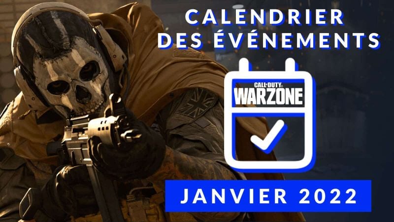 Calendrier de tous les événements Warzone à venir en janvier 2022