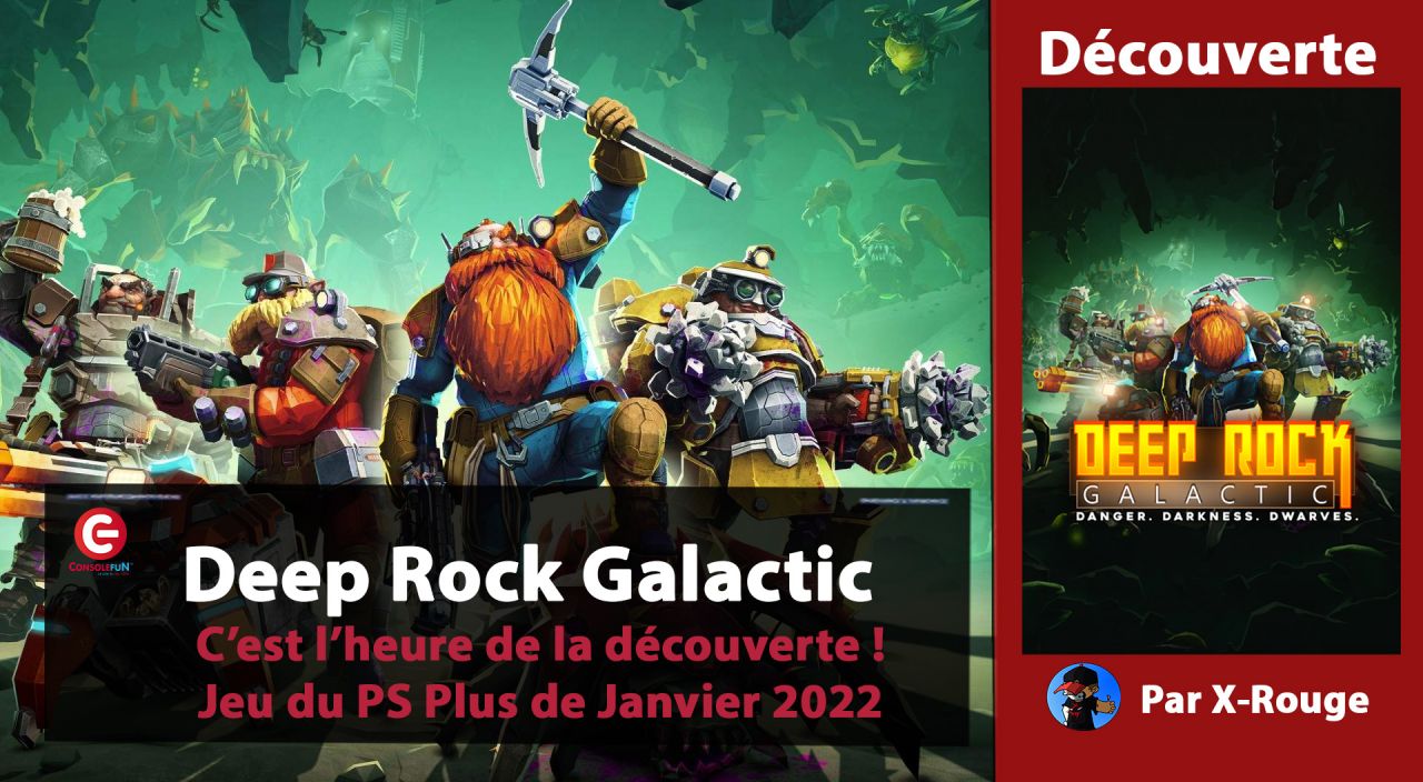 [DECOUVERTE / Gameplay 4K] Deep Rock Galactic sur PS5