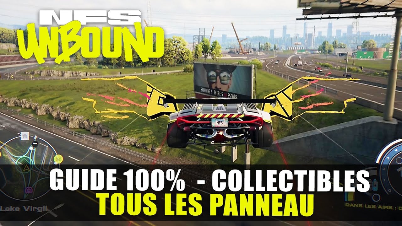 Need For Speed : Unbound - Emplacement de Tous les Panneaux (J'aime pas ...
