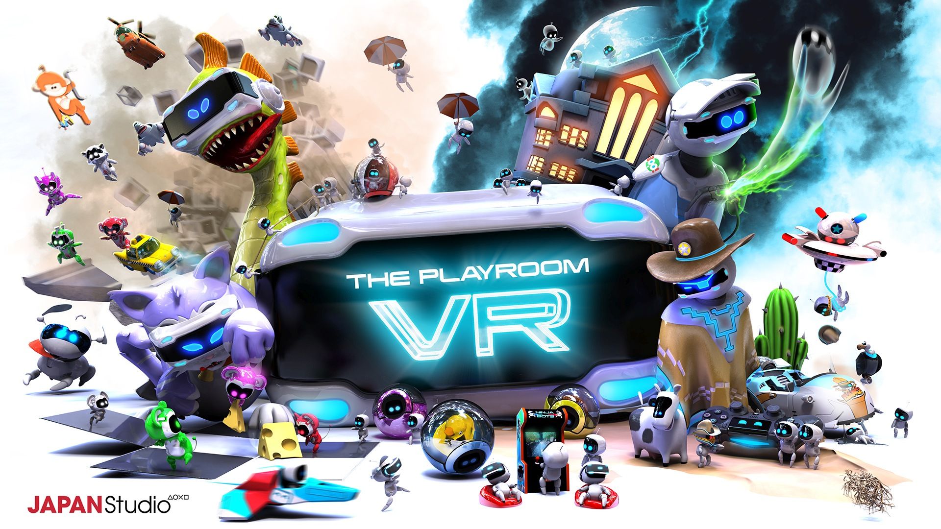 Challenge Trophée - The Playroom VR  : "Le bon minou à sa mémère !"
