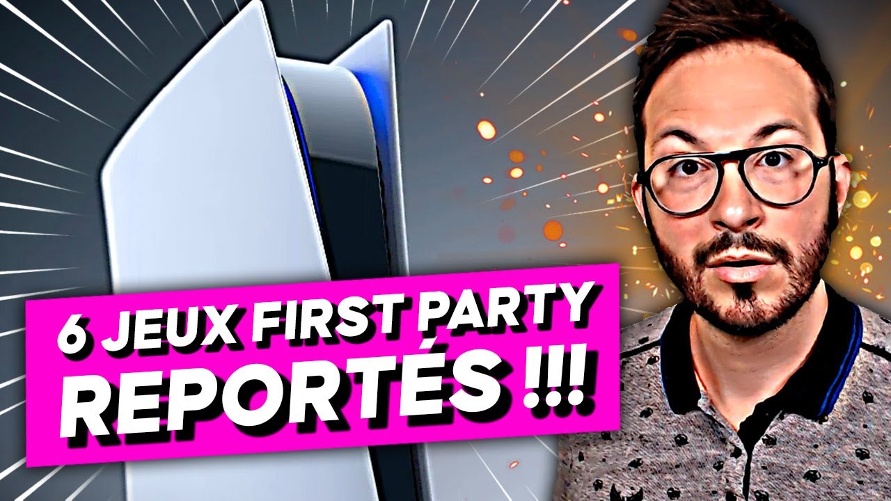 PLAYSTATION explose tout 6 JEUX PS5 REPORTÉS 💥 Les plans ont CHANGÉ...