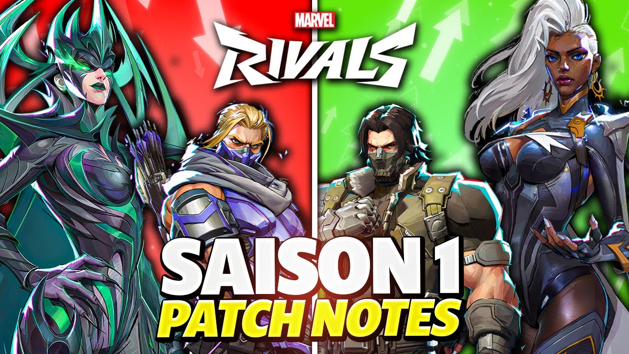 TOUS LES CHANGEMENTS des HÉROS de la Saison 1 de Marvel Rivals ! Buff