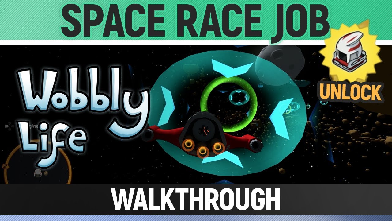 Space Racer Fit Wobbly Life - Job - Space Race Job (Unlocks Space Racer Suit)