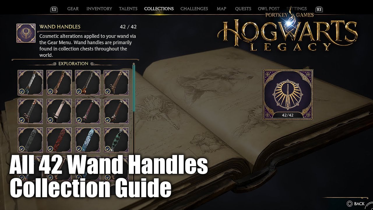 Hogwarts Legacy - All 42 Wand Handle Collections Location Guide