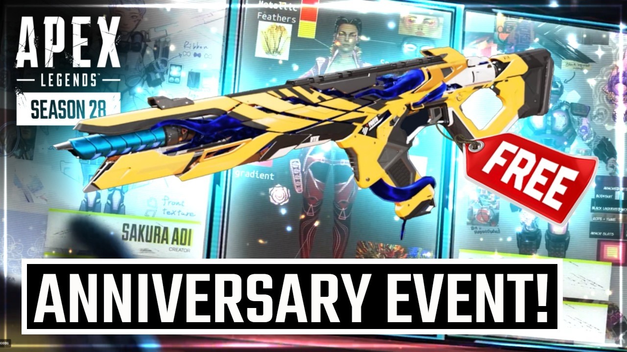 Apex Legends New Season 28 Anniversary & Free Mythic Event Reveled