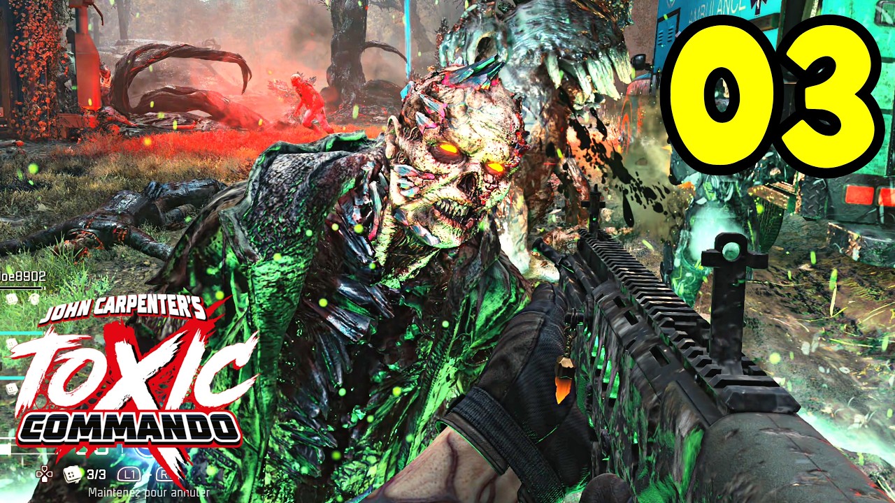 JOHN CARPENTER'S TOXIC COMMANDO #3 - Un Imposant tas de Bourbe ! (LET'S ...