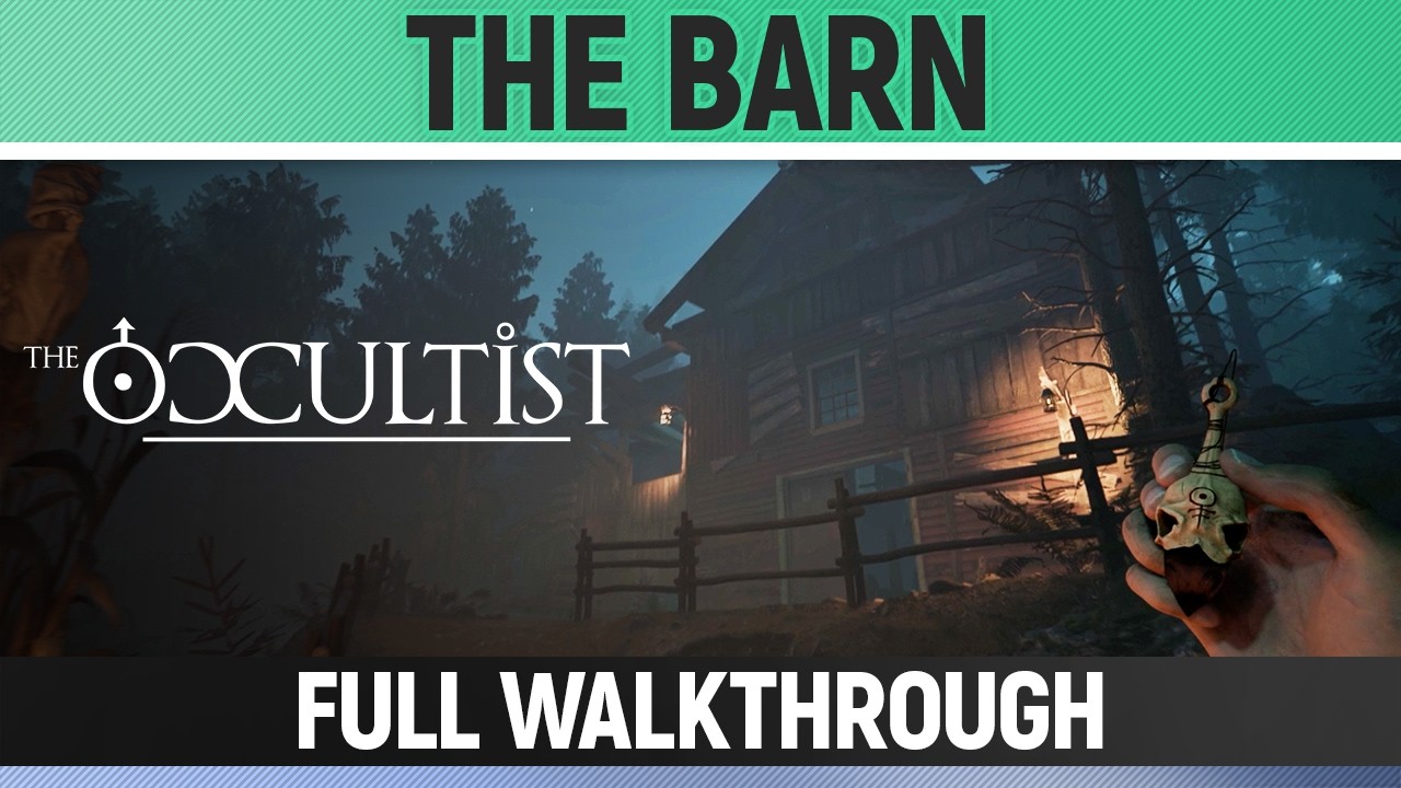 The Occultist - The Barn - Walkthrough (Puzzles, Codes and Solutions)