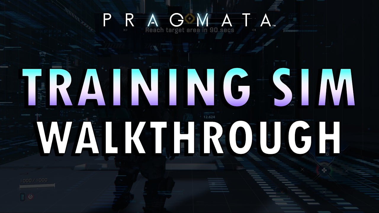 Pragmata - Training Sim Walkthrough (+ Commentary) | All Objectives