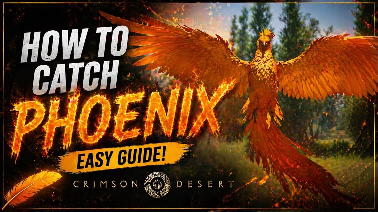 Phoenix Catching Is Actually Easy… Here’s Why - Crimson Desert