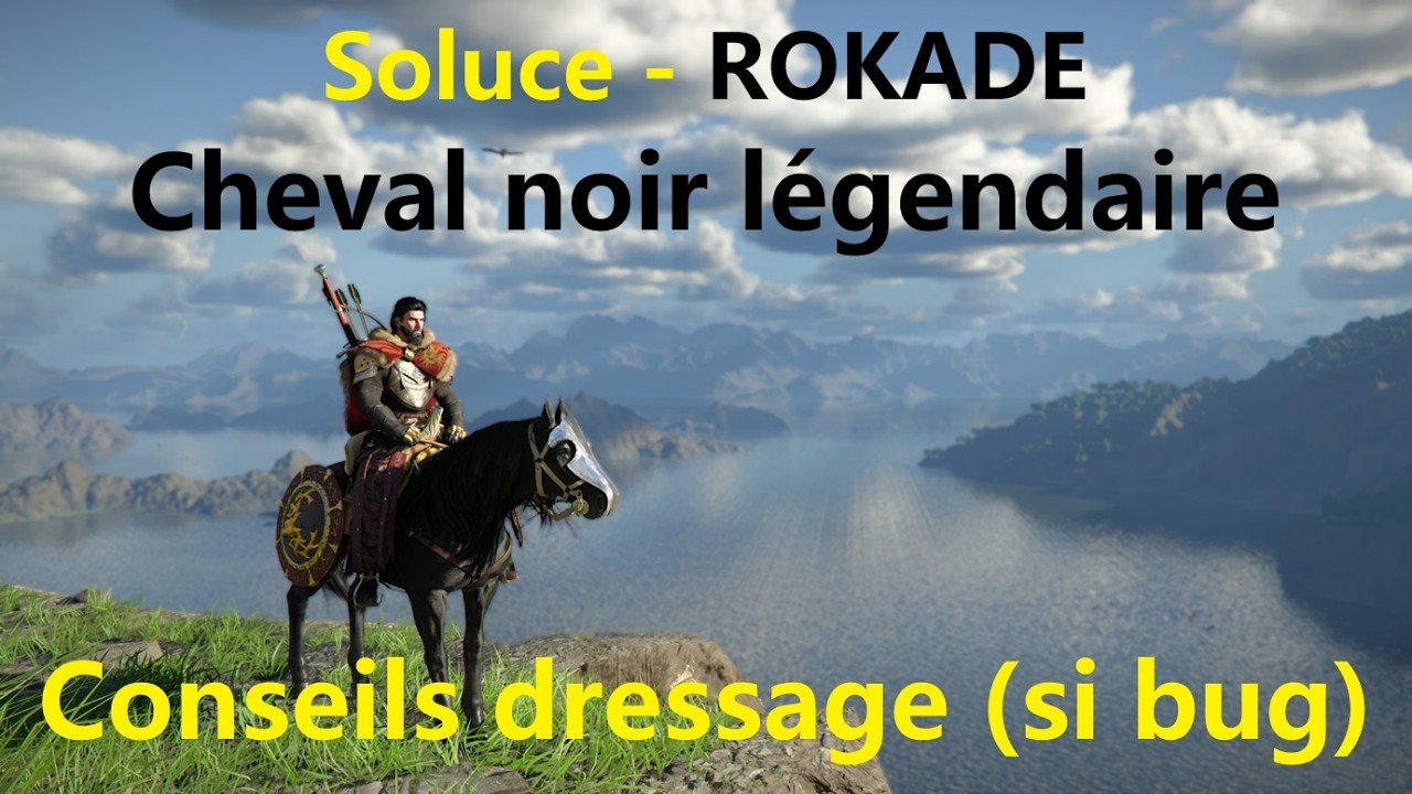 Paras Rokade Crimson Desert - Soluce Rokade, le cheval légendaire noir
