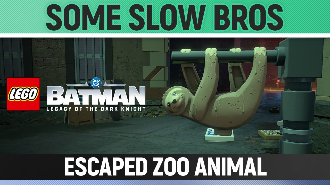 Sloth Batman LEGO Batman: Legacy of the Dark Knight - Some Slow Bros (Sloth ...