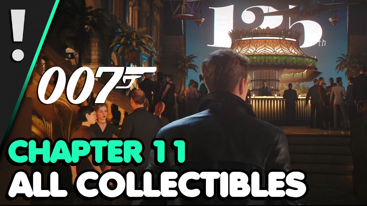 007 First Light – Chapter 11 All Collectible Locations (All Cards ...