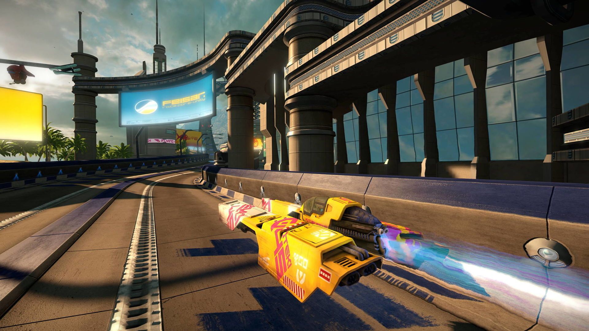 Test de WipEout Omega Collection PS4, un jeu de course futuriste !