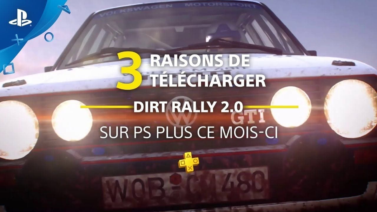 PS Plus, 3 raisons de télécharger DIRT Rally 2.0