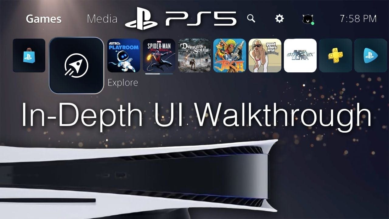 Ps on sale now settings