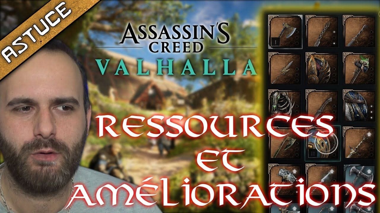 TOUT SAVOIR SUR LES RESSOURCES ET AMELIORATIONS ASSASSIN