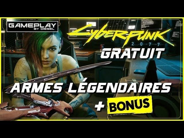 Cyberpunk 2077 ✔️ GRATUIT : 6 armes LEGENDAIRES !!! + BONUS