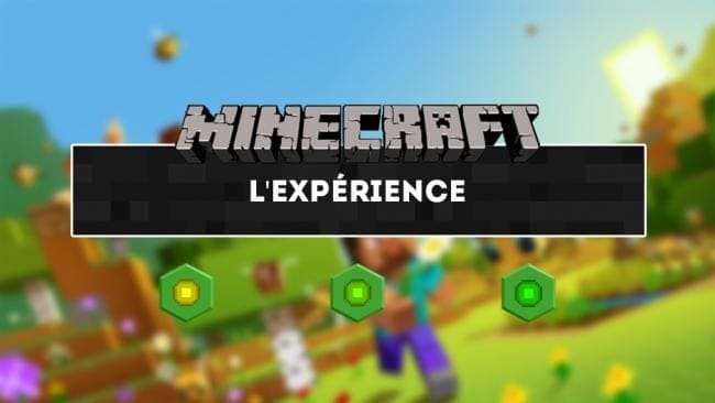 Minecraft : L'XP ou expérience, comment en gagner facilement ? - Minecraft - GAMEWAVE