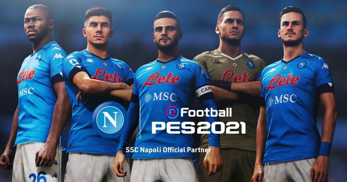Konami récupère le Napoli SSC en exclusivité pour PES 2022