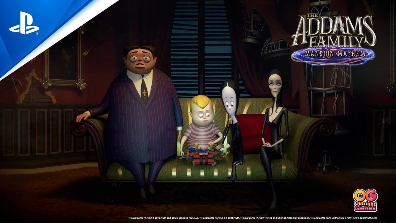 The Addams Family Mansion Mayhem - Gameplay Trailer | PS4