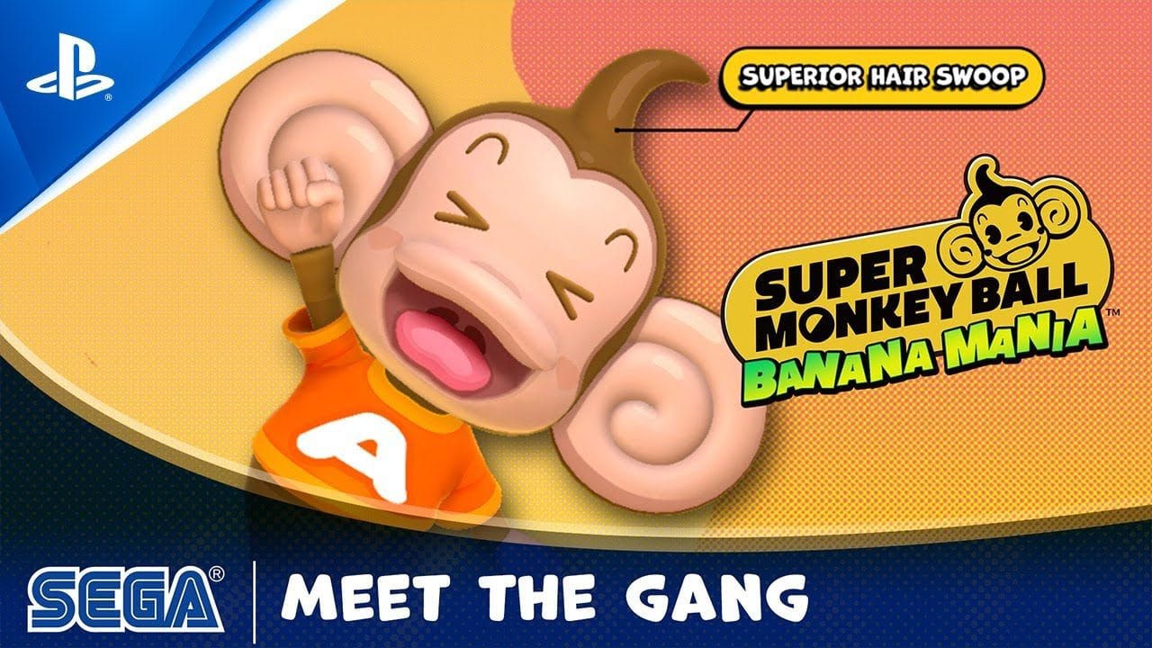 Super Monkey Ball Banana Mania -  Character Reveal | PS5, PS4