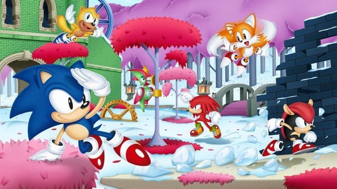 Sonic Mania fête les 4 ans de sa sortie avec un artwork inédit