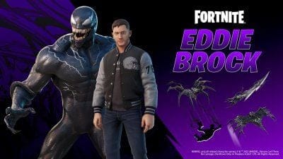 Fortnite : une skin d'Eddie Brock capable de se transformer en Venom débarque, mais elle est payante