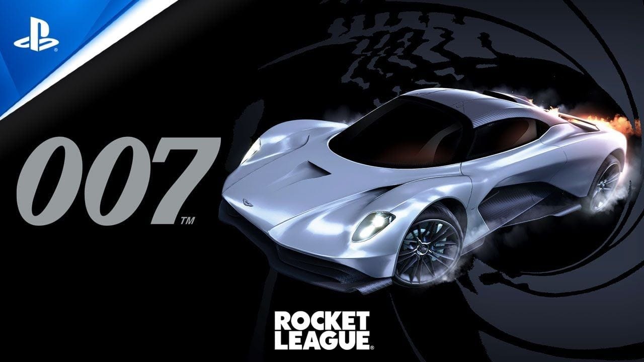 Rocket League Trailer de l'Aston Martin Valhalla de James Bond PS5, PS4